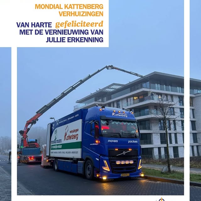 Instagram-post: erkenning Erkende Verhuizers verlengd
